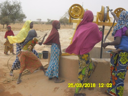 Pozzo villaggio di Bandjo e Tamou Kaina